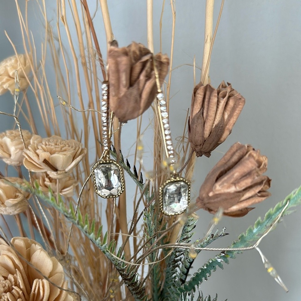 Gold plated earrings